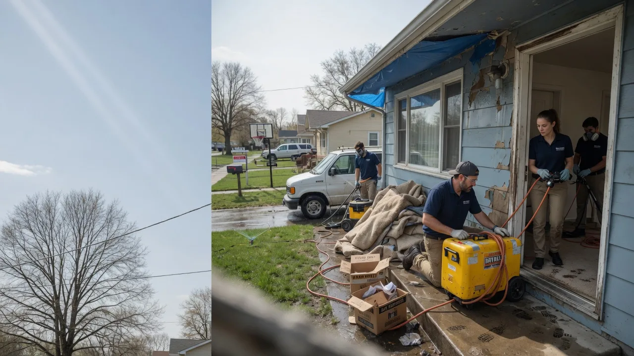 Basement Flood Cleanup in Saint Albans, MO near me